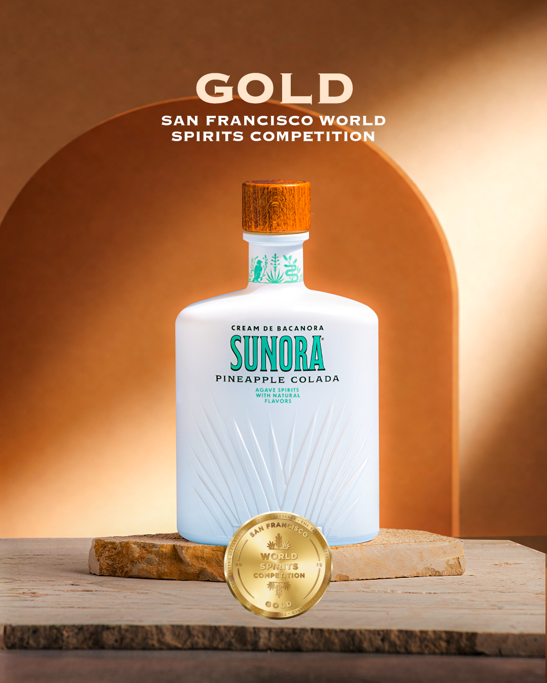 Sunora Cream De Bacanora Pineapple Colada Flavor, 750 ml – Sunora