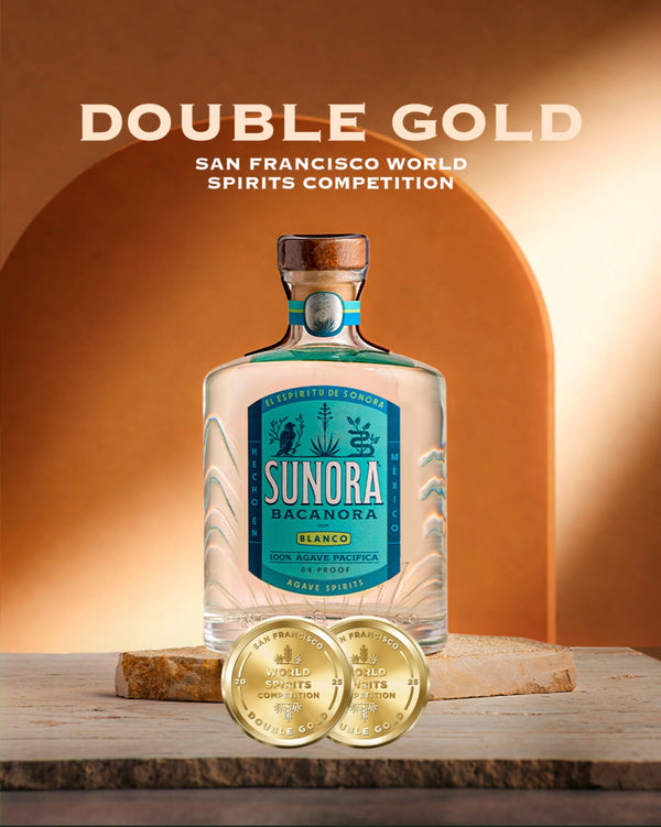 Sunora Bacanora Blanco <br>100% Agave Pacifica, 750 ml