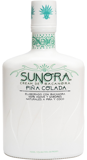 Sunora Cream De Bacanora Pineapple Colada Flavor, 750ml
